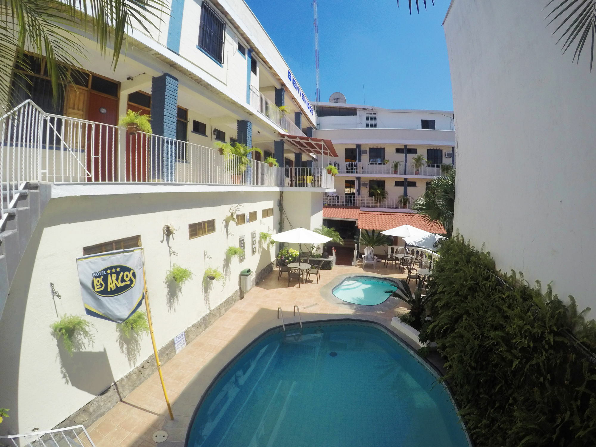 Arcos Hotel Catemaco Buitenkant foto